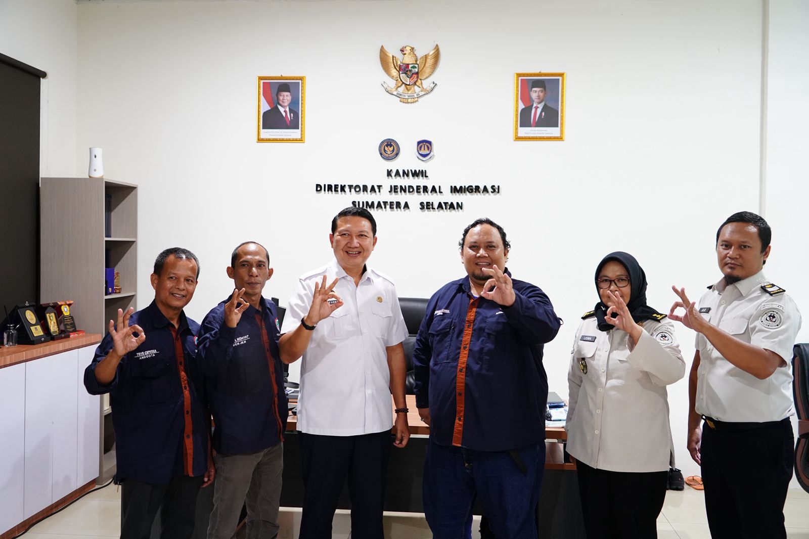 PW IWO Sumatera Selatan Audensi bersama Kakanwil Imigrasi Sumsel, Bahas Program Kerja 2026